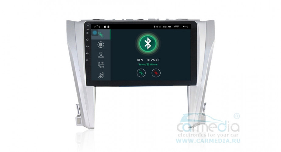Штатная магнитола Carmedia NM-048-MTK Toyota Camry 2014+ (V55)