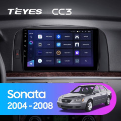 Штатная магнитола Teyes CC3 4/32 Hyundai Sonata NF (2004-2008)
