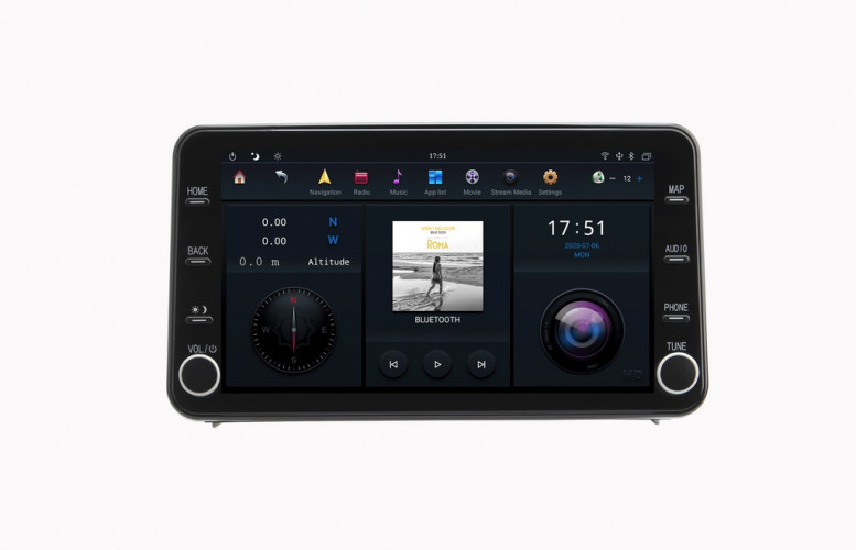 Штатная магнитола Tesla Carmedia ZF-6008-DSP Toyota Corolla 2019+