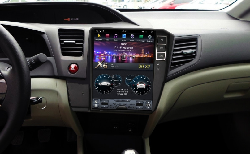 Штатная магнитола Tesla Carmedia ZF-1030-DSP Honda Civic IX 2012-2013