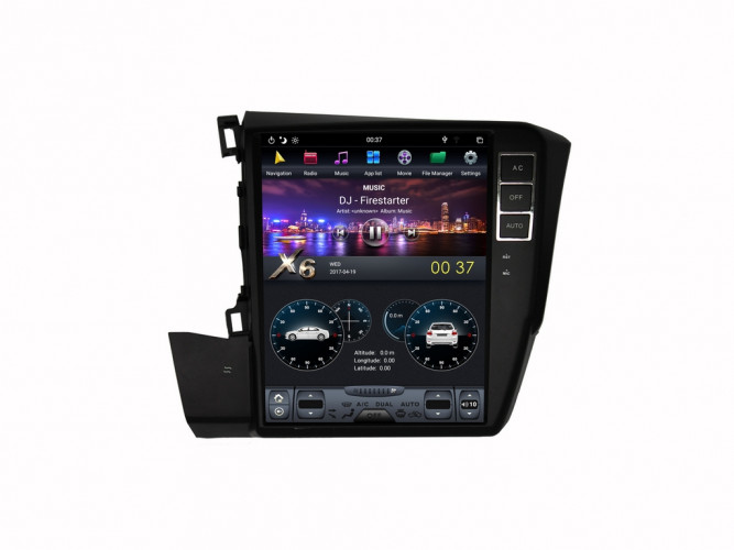 Штатная магнитола Tesla Carmedia ZF-1030-DSP Honda Civic IX 2012-2013