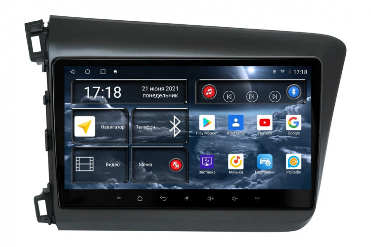 Штатная магнитола Redpower 71132 Honda Civic 9-поколение седан (01.2012-06.2015)