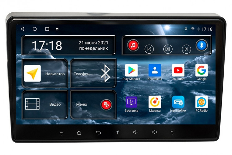 Штатная магнитола Redpower 71240 Mitsubishi Outlander (2004-2008)