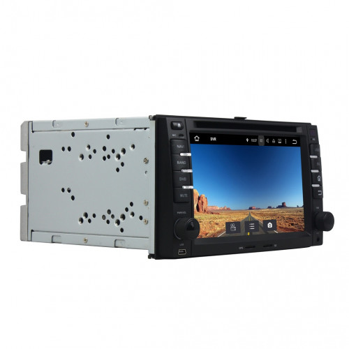 Универсальная магнитола Carmedia XN-6227-P6 Kia 188X102Мм