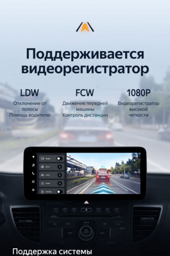 Штатная магнитола Teyes LUX ONE 6/128 Honda CR-V 4 RM RE (2011-2018) Тип-C