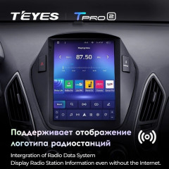 Штатная магнитола Tesla style Teyes TPRO 2 4/32 Hyundai IX35 (2009-2015) F2 Тип-AB