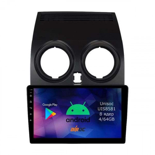 Штатная магнитола Airoc RM-1209 Nissan Qashqai 2006-2013