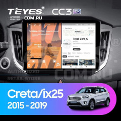Штатная магнитола Teyes CC3 2K 360 6/128 Hyundai Creta (2015-2020) (13")