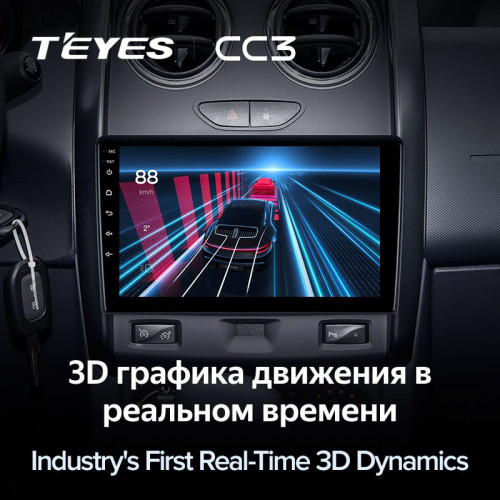 Штатная магнитола Teyes CC3 6/128 Renault Duster (2015-2021) F1