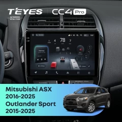 Штатная магнитола Teyes CC4 Pro 12/256 Mitsubishi Outlander Sport (2015-2026) F2