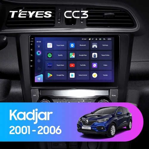 Штатная магнитола Teyes CC3 6/128 Renault Kadjar (2015-2017)