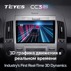 Штатная магнитола Teyes CC3 2K 4/64 Toyota Corolla Verso AR10 (2004-2009) F2