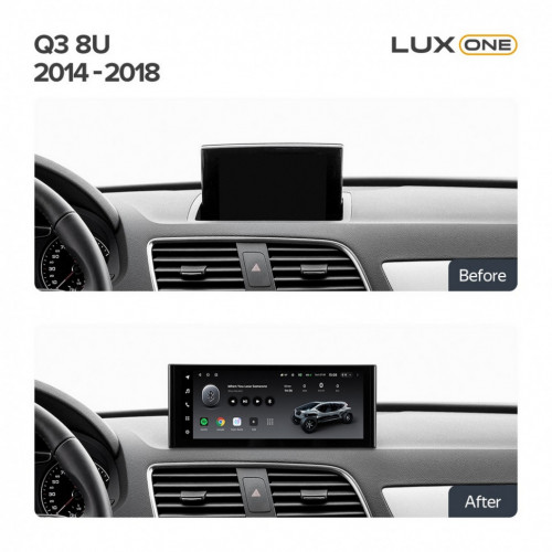 Штатная магнитола Teyes LUX ONE 6/128 Audi Q3 8U (2014-2018) (В)