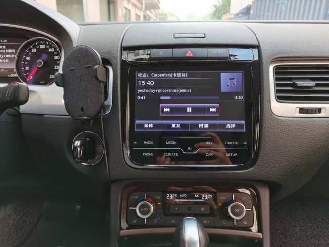 Штатная магнитола Carmedia SL-V802 Volkswagen Touareg 2011-2018 RNS 850