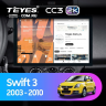 Штатная магнитола Teyes CC3 2K 4/32 Suzuki Swift 3 (2003-2010) (13")