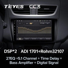 Штатная магнитола Teyes CC3 4/64 Suzuki Swift 4 (2011-2017)