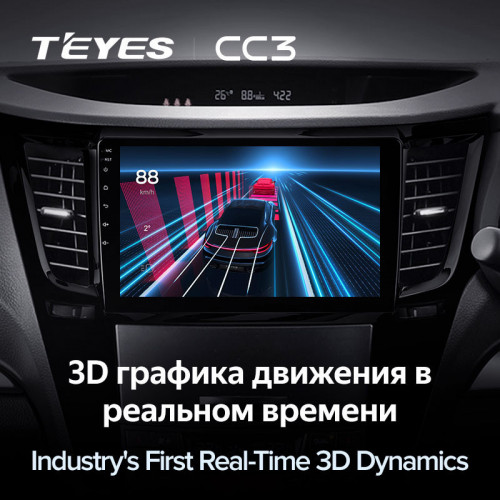 Штатная магнитола Teyes CC3 6/128 Subaru Legacy 5 (2009-2014)
