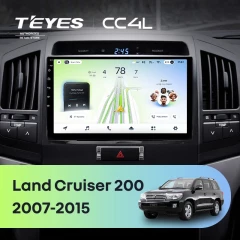 Штатная магнитола Teyes CC4L 6/64 Toyota Land Cruiser 200 (2007-2015) F1