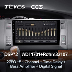 Штатная магнитола Teyes CC3 6/128 Toyota Previa, Estima AHR20 XR50 (2006-2019)