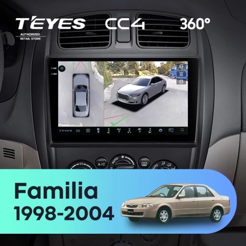 Штатная магнитола Teyes CC4 360 8/128 Mazda Familia (BJ) (1998-2004)