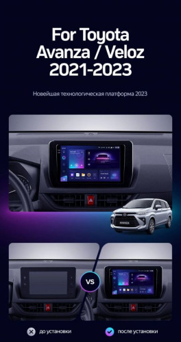Штатная магнитола Teyes CC3 4/32 Toyota Avanza Veloz (2021-2023)