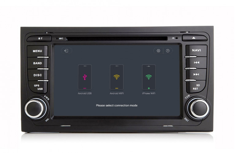 Штатная магнитола Carmedia XN-7510-P6 Audi A4/RS4/S4 (2000-2008) (B6,B7,8E,8H)