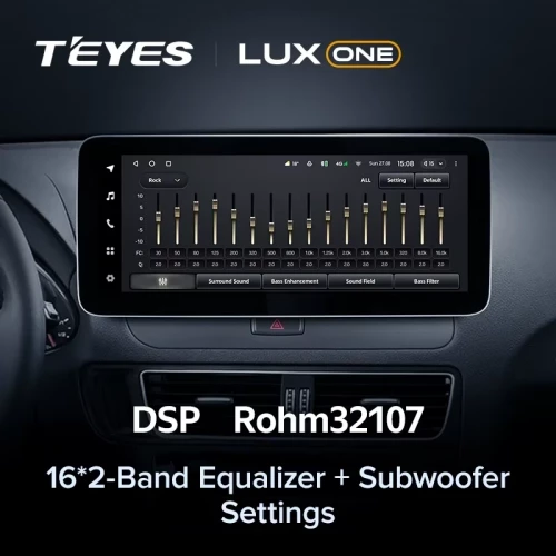 Штатная магнитола Teyes LUX ONE 6/128 Audi A4 B9 (2015-2025)
