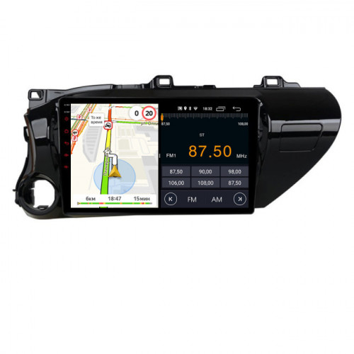 Штатная магнитола Parafar PF063FHD Toyota Hilux 2018+