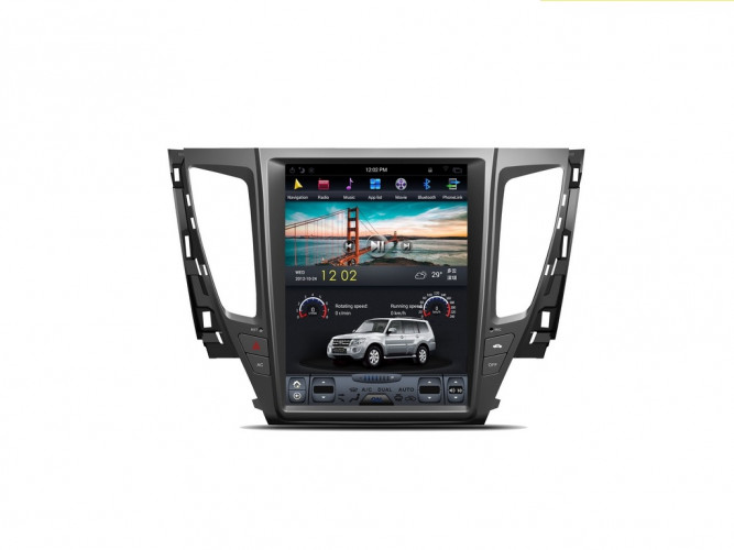 Штатная магнитола Tesla Carmedia FС-1236-32-DSP Mitsibishi L200 2017+