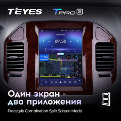 Штатная магнитола Tesla style Teyes TPRO 2 4/64 Mitsubishi Pajero 3 V70 V60 (1999-2006)