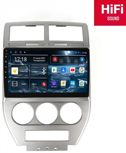 Штатная магнитола Redpower 75417 Jeep Compass 1-поколение MK (01.2006-06.2011)