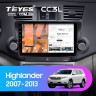 Штатная магнитола Teyes CC3L 4/64 Toyota Highlander 2 XU40 (2007-2013) F1 10"