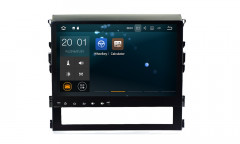Штатная магнитола Carmedia MKD-T125-P5 Toyota Land Cruiser 200 2015+