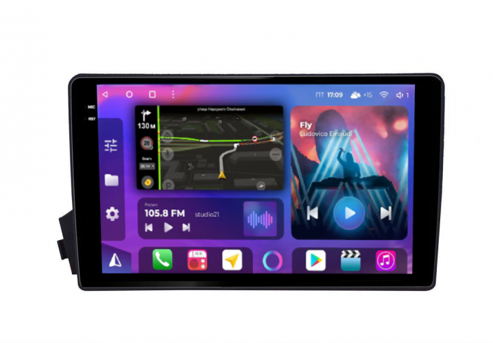 Штатная магнитола FarCar XXL158M SsangYong Kyron 2007-2015