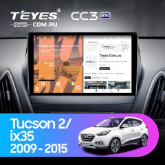 Штатная магнитола Teyes CC3 2K 4/64 Hyundai ix35 (2009-2015) (Tucson 2) Тип-C (11")