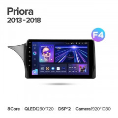 Штатная магнитола Teyes CC3 4/64 Lada Priora (2013-2018) F4