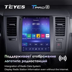 Штатная магнитола Tesla style Teyes TPRO 2 6/128 Nissan Tiida C11 (2004-2013)