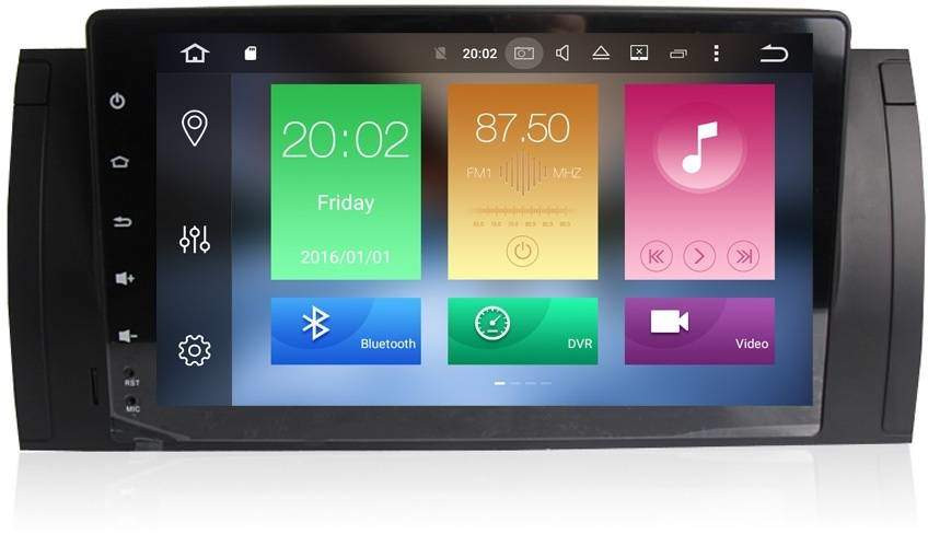 Штатная магнитола Carmedia MKD-B939-P6-8 BMW X5 2000-2006 (E53)