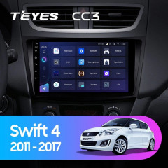 Штатная магнитола Teyes CC3 6/128 Suzuki Swift 4 (2011-2017)