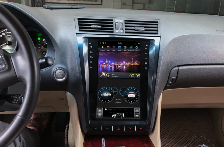 Штатная магнитола Tesla Carmedia ZF-1252L-DSP Lexus GS 2004-2011