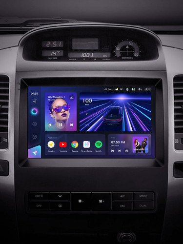 Штатная магнитола Teyes CC3 6/128 Toyota Land Cruiser Prado 120 (2002-2009) F2