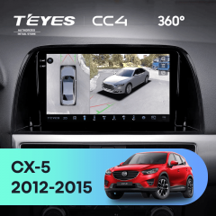Штатная магнитола Teyes CC4 360 6/64 Mazda CX-5 (2012-2015) Тип-C