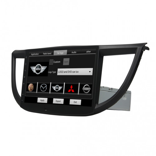 Штатная магнитола Carmedia KD-1050-P5 Honda CRV IV 2012-2015 (RM)