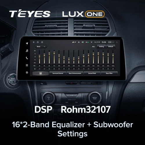 Штатная магнитола Teyes LUX ONE 6/128 Ford Explorer 5 (2011-2019)
