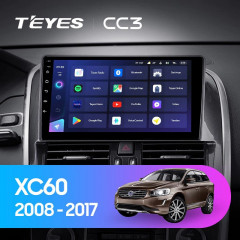 Штатная магнитола Teyes CC3 6/128 Volvo XC60 I 1 (2013-2017) Тип-B