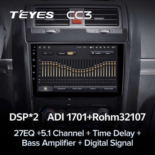 Штатная магнитола Teyes CC3 4/32 Great Wall Hover H5 (2010-2017)