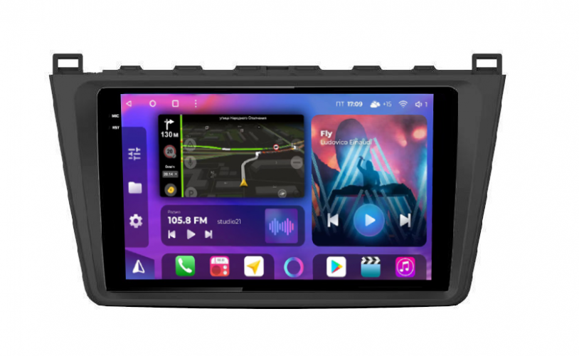 Штатная магнитола FarCar XXL012M Mazda 6 2008-2013