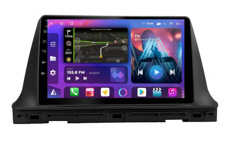 Штатная магнитола FarCar XL1221M Kia Seltos 2019+