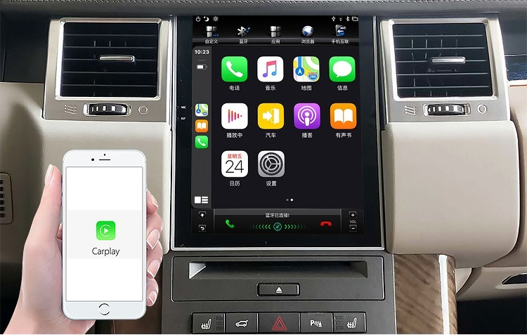 Штатная магнитола Carmedia NH-R1004-3 Land Rover Range Rover Sport (2012-2013) Bosch