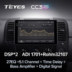 Штатная магнитола Teyes CC3 2K 4/64 Nissan Navara 3 D40 (2004-2010) F2